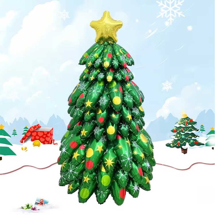 Рождестволық шыршаға арналған фольга шары