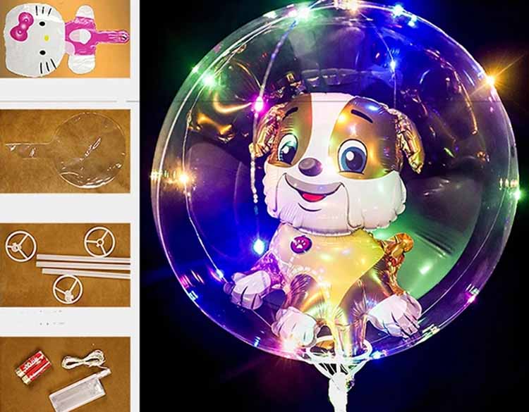 bobo foil balloon sets