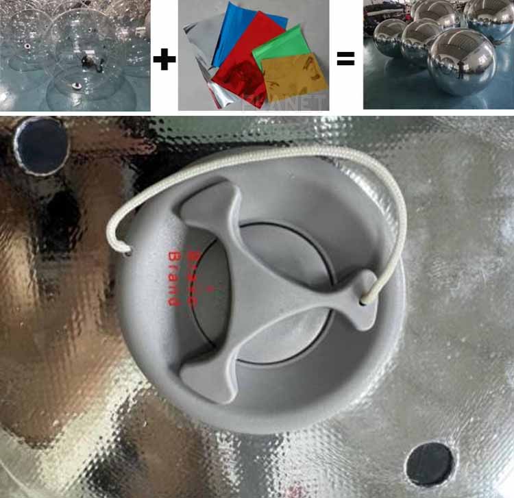 Inflatable Mirror Surface PVC Spheres